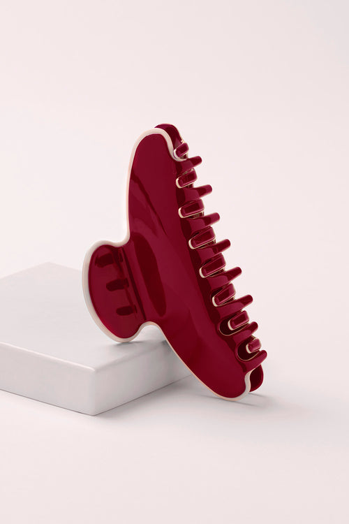 Couture Claw Clip - Red