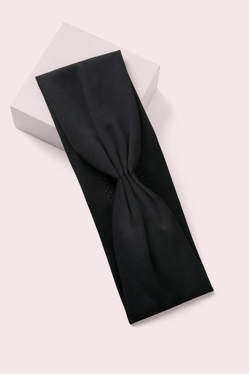 the hair edit lotus band on pink box