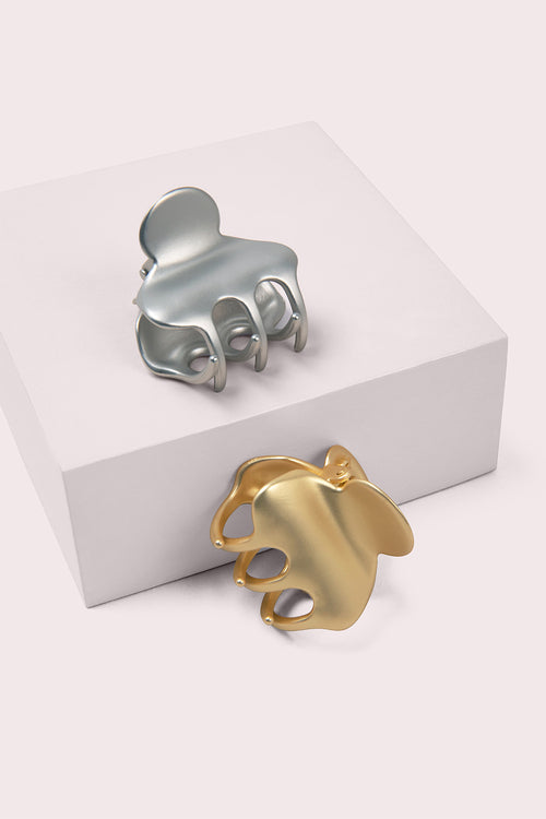 The Hair Edit Mixed Metal Clips on pink box