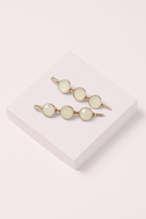 moonstruck bobby pins on a white box