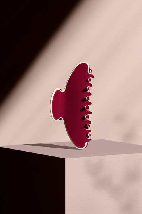 Couture Claw Clip - Red