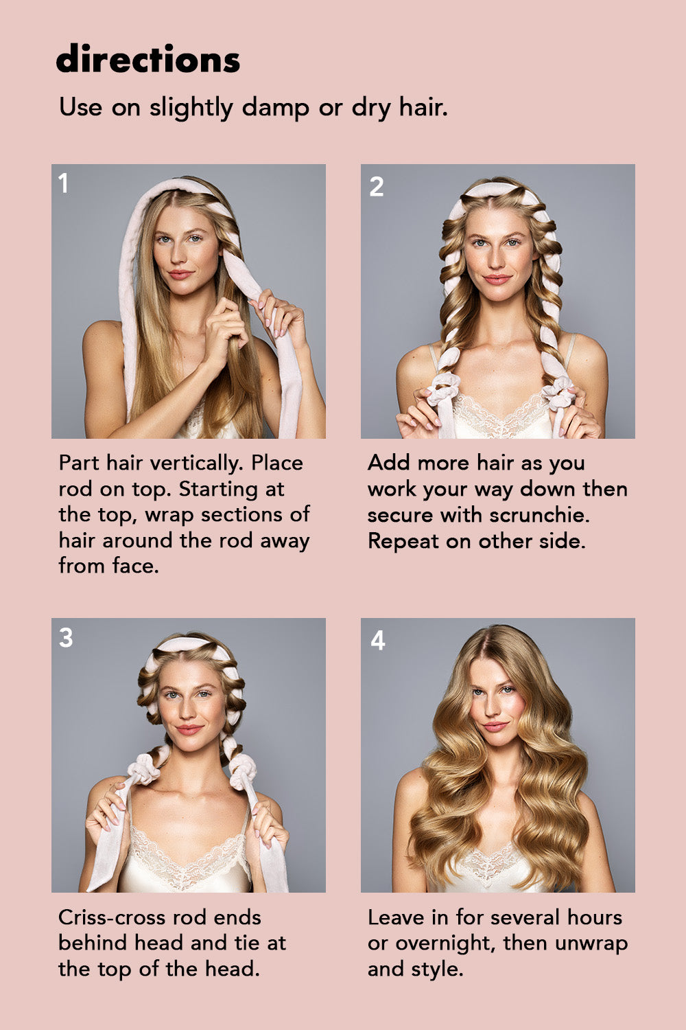 Heatless Soft Ribbon Curl Set