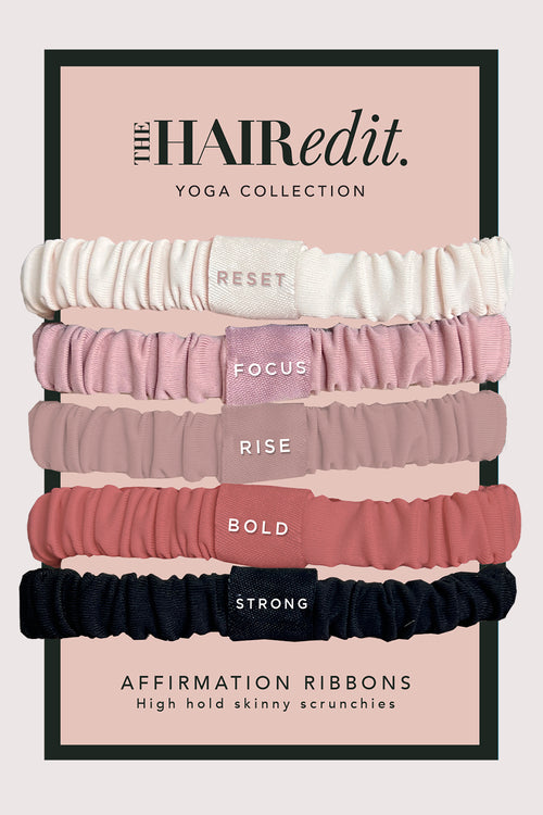 The Hair Edit Affirmation Ribbons packaging