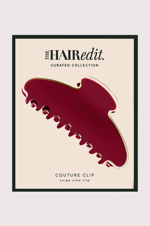 Couture Claw Clip - Red