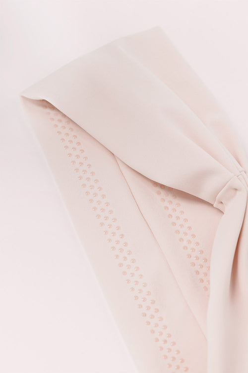 Lotus Soft Pleated Headband self-gripping detail inside band