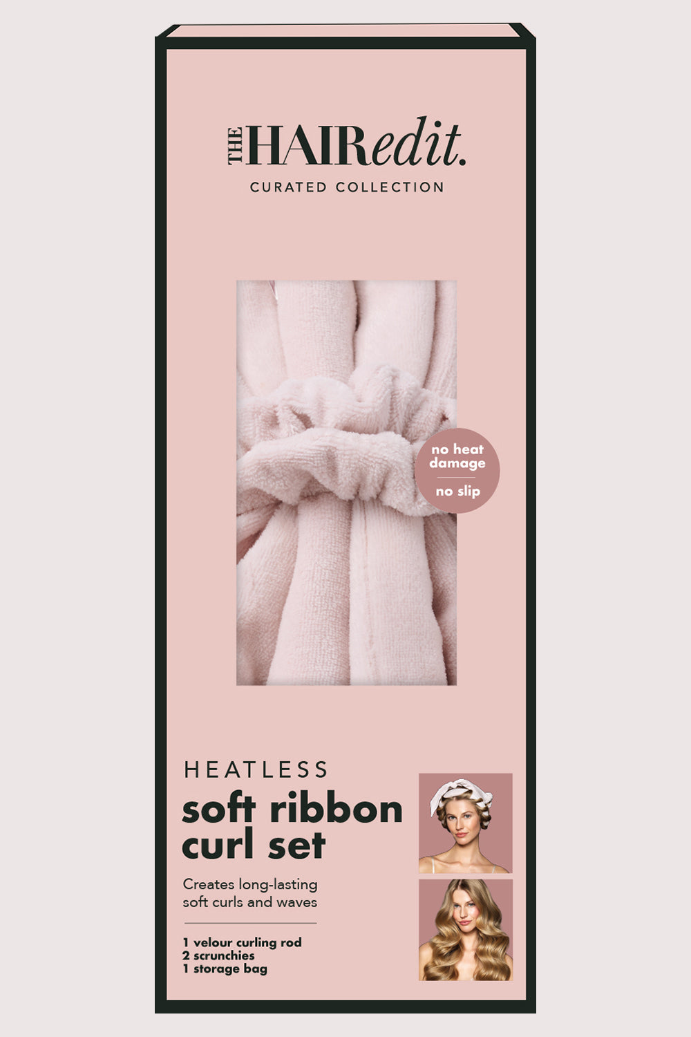 Heatless Soft Ribbon Curl Set
