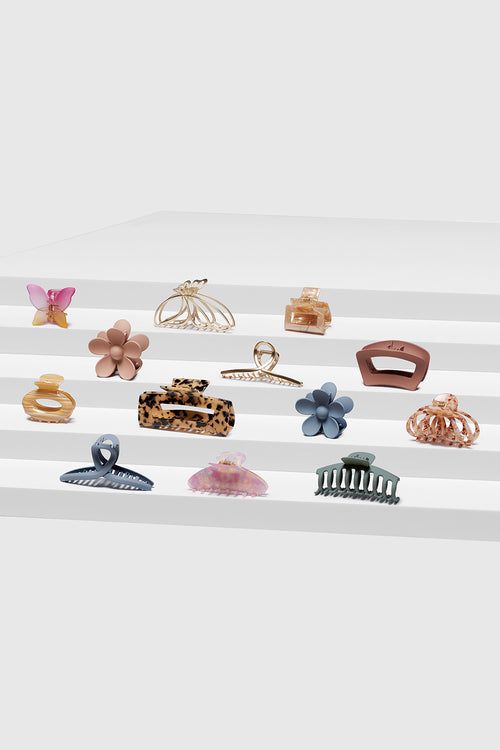 claw clip collection shot