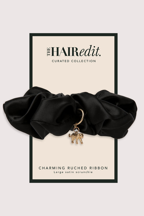 The Hair Edit Charming Ruched Ribbon Scrunchie packaging