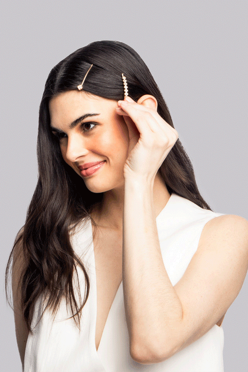 Glam Rhinestone Bobby Pins Set