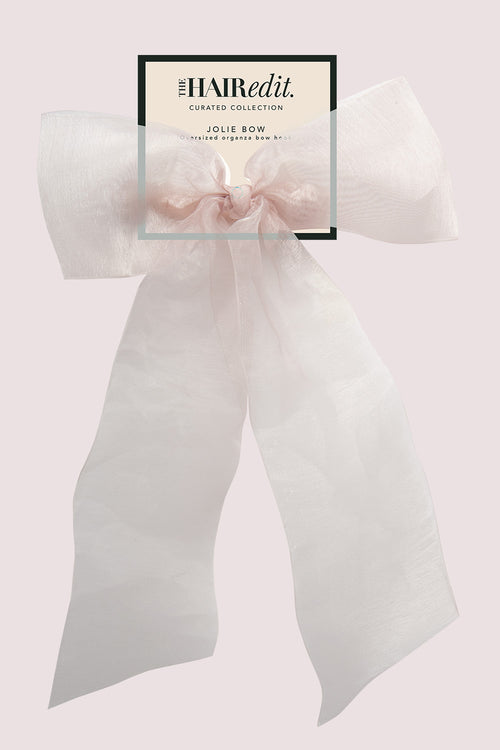 Jolie Organza Bow Ponytail Hook