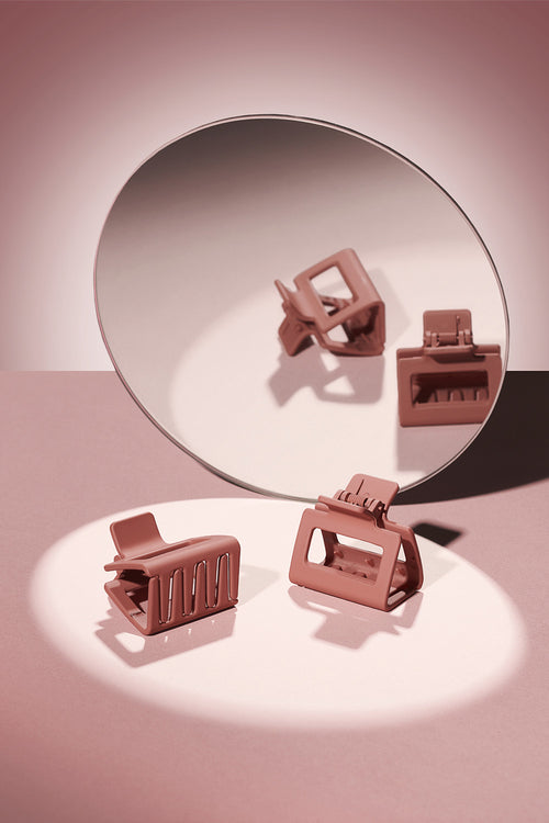 Midcentury Sunset Claw Clip