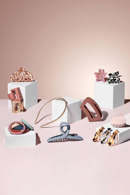 Midcentury Sunset Claw Clip