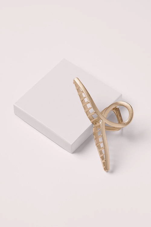 French Twist Claw Clip - Gold