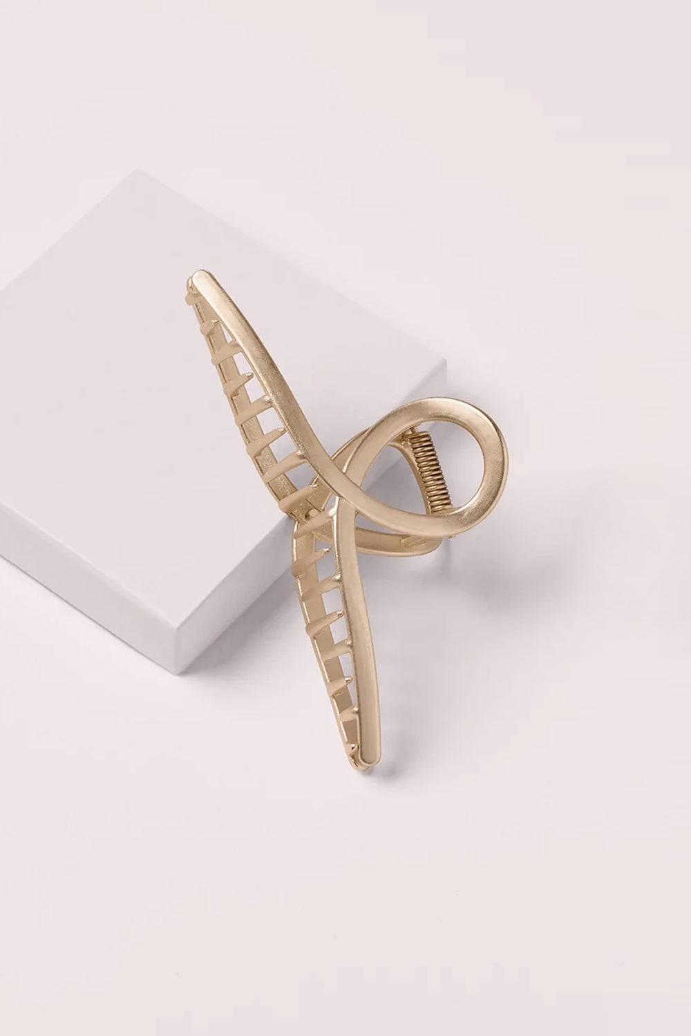 French Twist Claw Clip - Gold