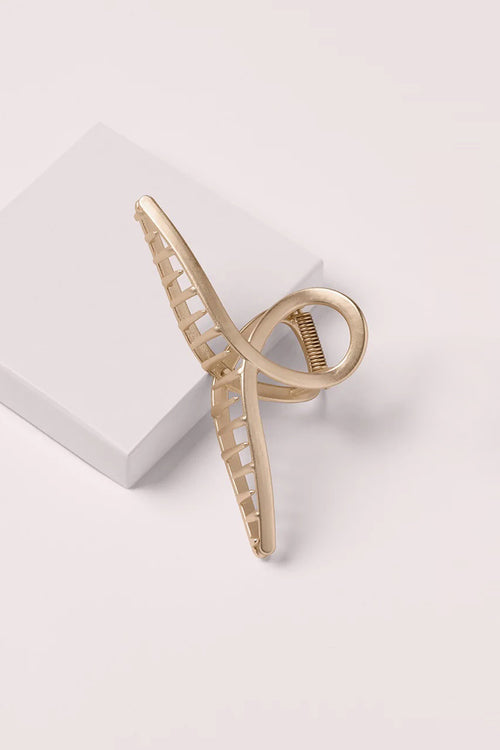 French Twist Claw Clip - Gold