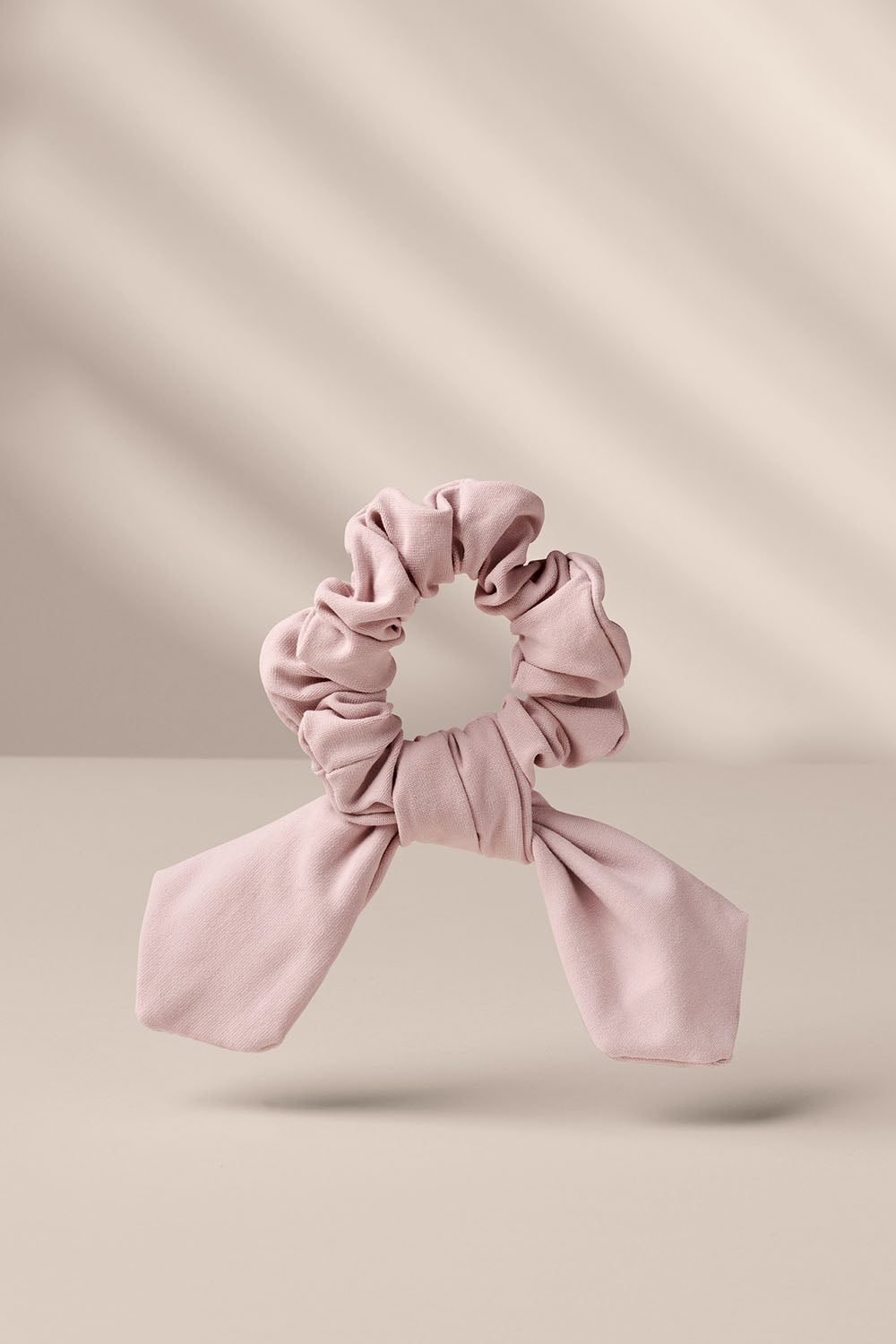 Bow Pose Knotted Ribbon Scrunchie 