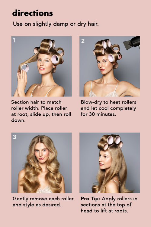 Ceramic Volumizing Rollers 9-Pack