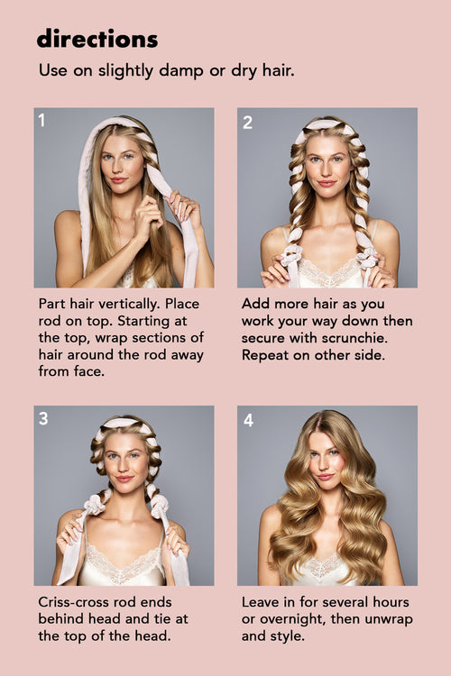 Heatless Soft Ribbon Curl Set