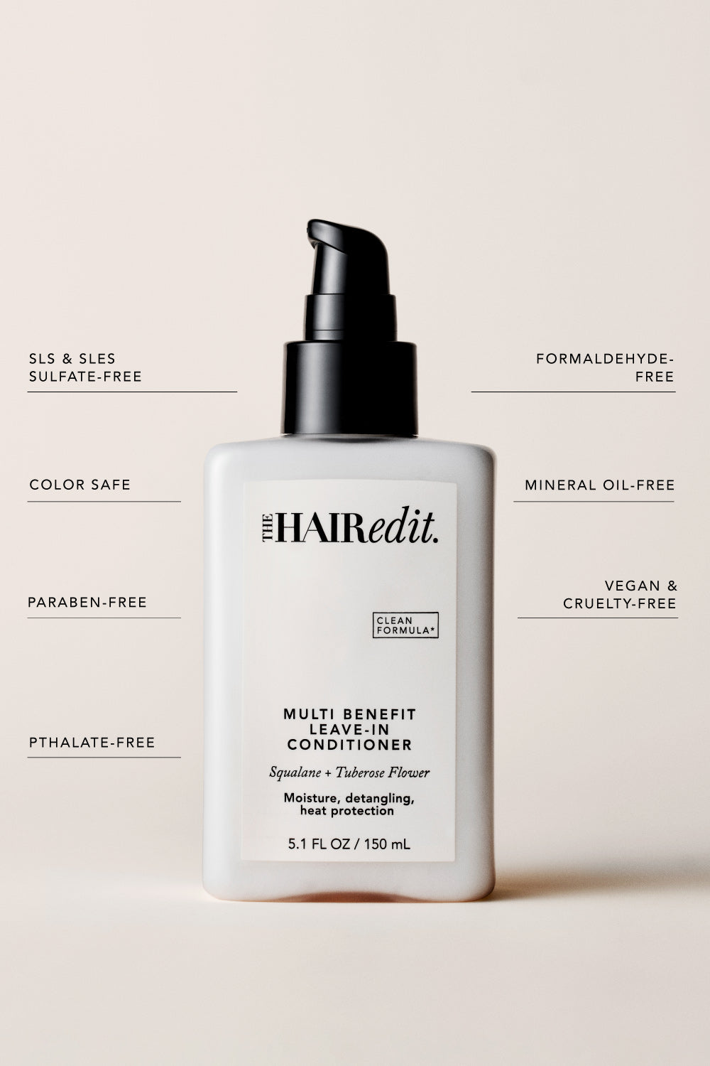 the hair edit multi benefit leave in conditioner free from infographic8