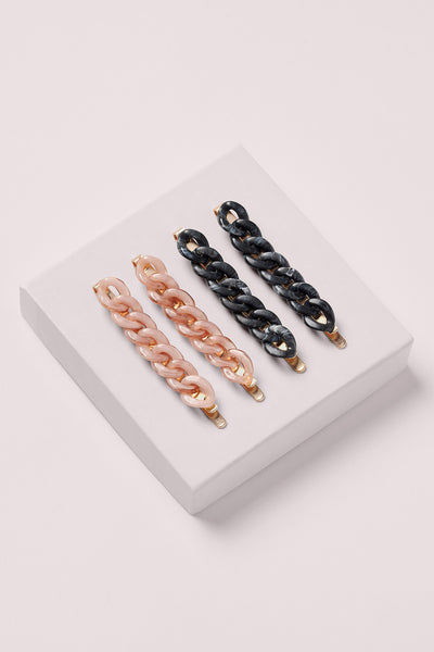 ヘアアクセサリー [BlackMuse] cubic chain twist hair pin set Amazon.com : Metal Butterfly Hair Stick Pearl Hair
